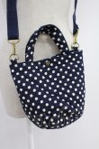 画像2: PINK HOUSE / 水玉ミニショルダーバッグ  ネイビー T-25-12-10-031-LO-BG-OW-ZT (2)