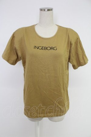 画像: p0282ul10 / ロゴptTシャツ  カラシ T-25-12-10-004-LO-TO-OW-ZT