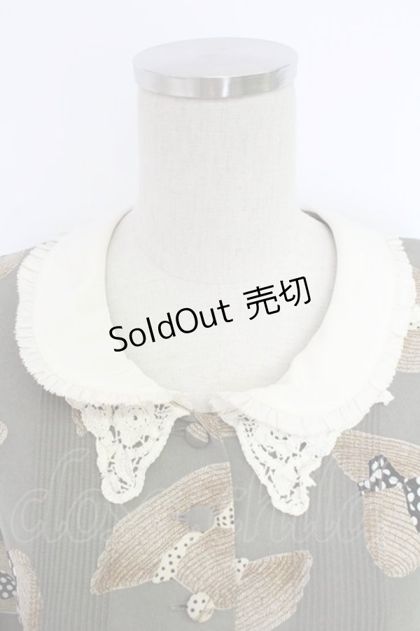 画像3: PINK HOUSE / 帽子柄セットアップ【リメイク品】  グリーン系 T-25-12-10-020-LO-OP-OW-ZT (3)