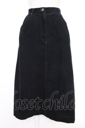 画像: PINK HOUSE / スエードロングスカート  クロ T-25-12-10-022-LO-SK-OW-ZT