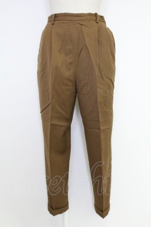 画像: INGEBORG / テーパードパンツ  ブラウン T-25-12-10-023-LO-PA-OW-ZT