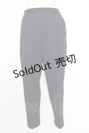 画像: INGEBORG / テーパードパンツ  ネイビー T-25-12-10-024-LO-PA-OW-ZT236