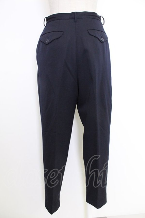 画像2: INGEBORG / テーパードパンツ  ネイビー T-25-12-10-024-LO-PA-OW-ZT236 (2)