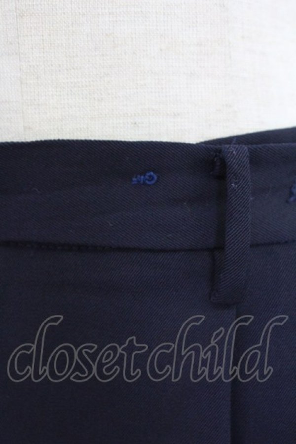 画像4: INGEBORG / テーパードパンツ  ネイビー T-25-12-10-024-LO-PA-OW-ZT236 (4)