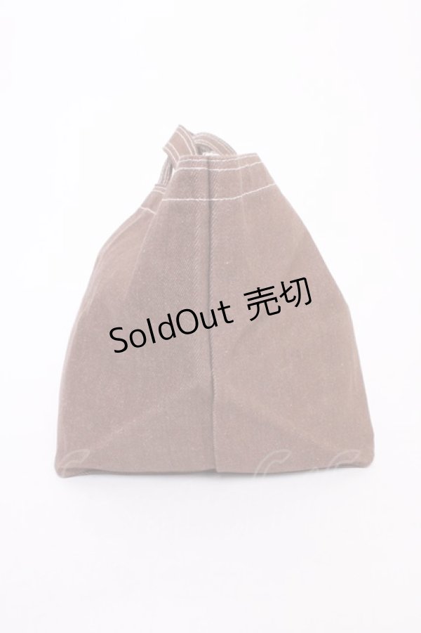 画像3: KANEKO ISAO / デニムトートバッグ  ブラウン T-25-12-10-029-EL-BG-OW-ZT-K012 (3)