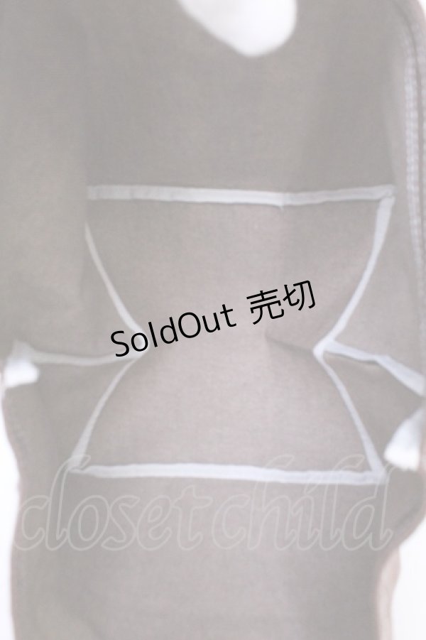 画像4: KANEKO ISAO / デニムトートバッグ  ブラウン T-25-12-10-029-EL-BG-OW-ZT-K012 (4)