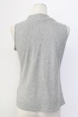 画像2: axes femme / ボトルネックリブタンク M モクグレー T-25-12-11-021-AX-TO-SA-ZT (2)