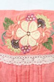 画像3: Rojita / フラワー刺繍トップス  オレンジピンク T-25-12-11-027-LO-TO-SA-ZT (3)