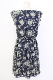画像2: axes femme / 花柄ワンピース M ブルー T-25-12-11-033-AX-BL-SA-ZT (2)