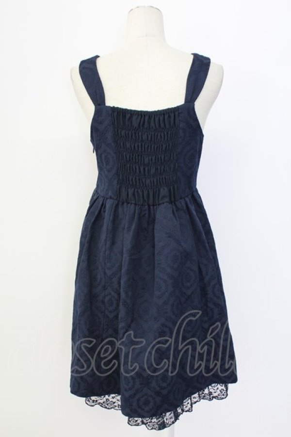 画像2: axes femme / 襟付きジャカードジャンドレ M コン T-25-12-11-034-AX-OP-SA-ZT (2)