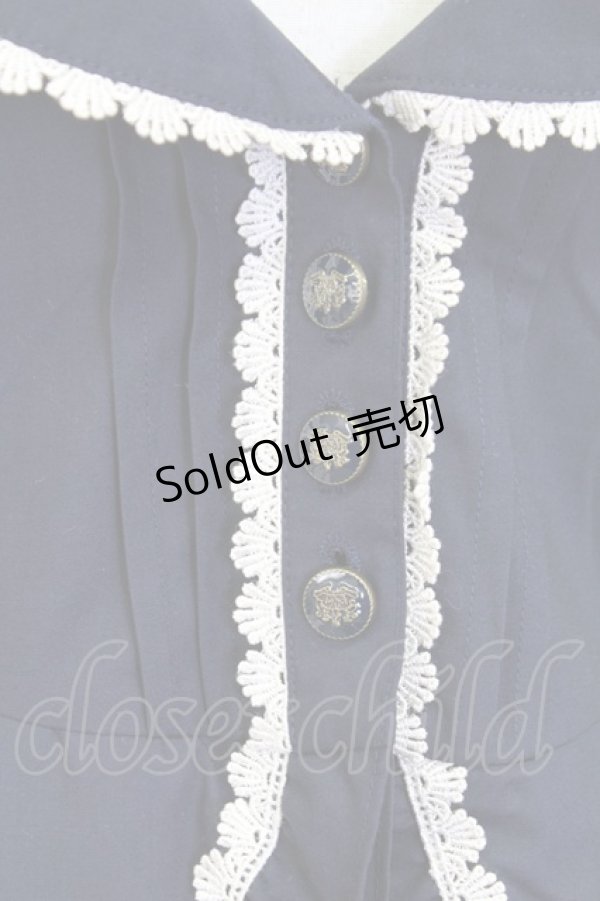 画像4: axes femme / フリルロングベスト M コン T-25-12-11-035-AX-TO-SA-ZT (4)