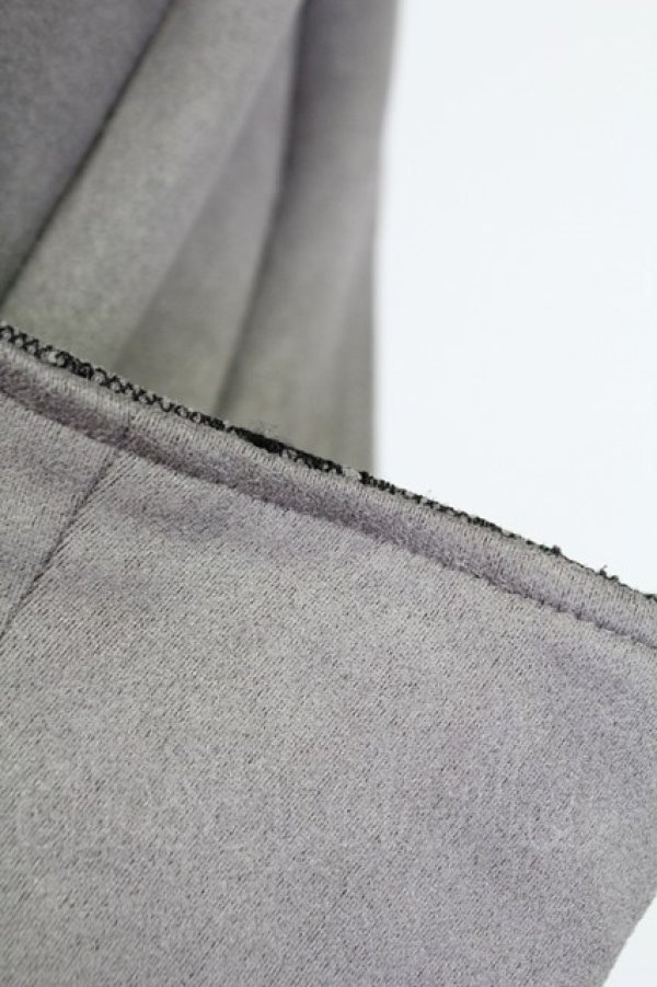 画像9: axes femme / レーススエードコーデイガン  チャコール T-25-12-11-040-AX-TO-SA-ZT (9)