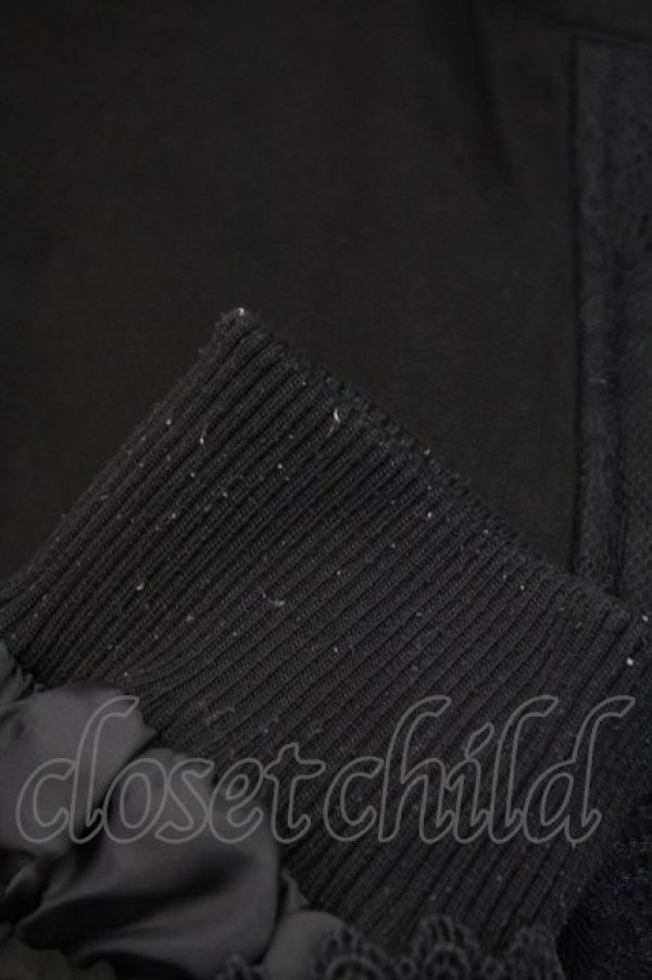 画像6: axes femme / フード付ミドル丈モッズコート L ブラック T-25-12-11-043-AX-CO-SA-ZT (6)