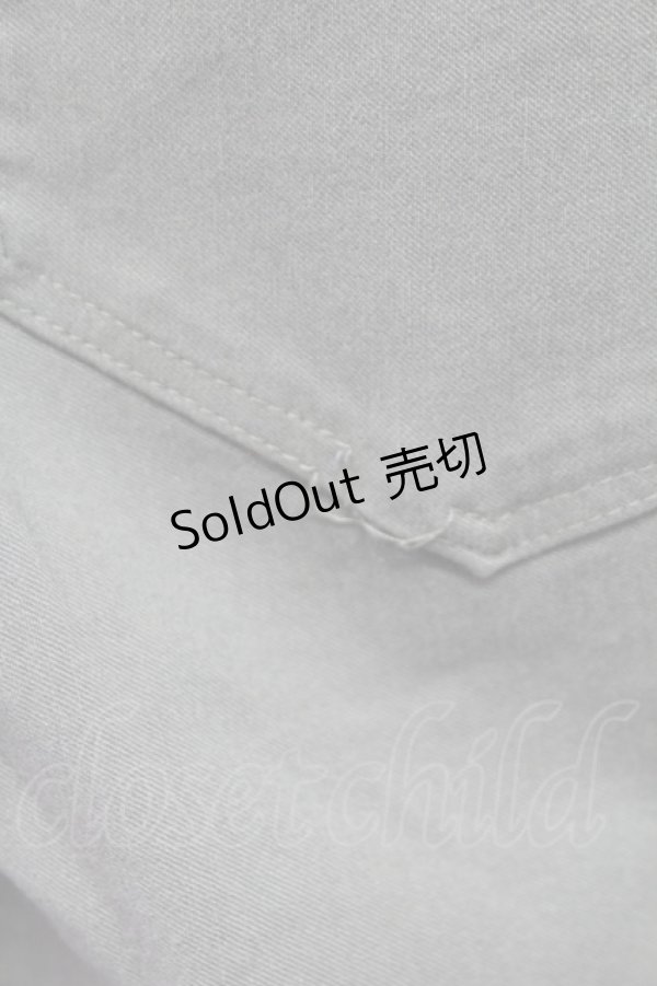 画像3: axes femme / 裾レースストレッチパンツ M グリーン T-25-12-11-045-AX-PA-SA-ZT (3)