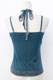画像2: axes femme / ガーデンホルターキャミソール M グリーン T-25-12-11-005-AX-TO-SA-ZT (2)