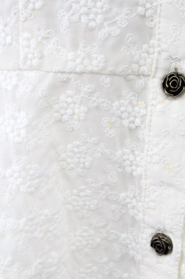 画像5: axes femme / 総レースペプラムフリルトップス M キナリ T-25-12-11-007-AX-TO-SA-ZT (5)