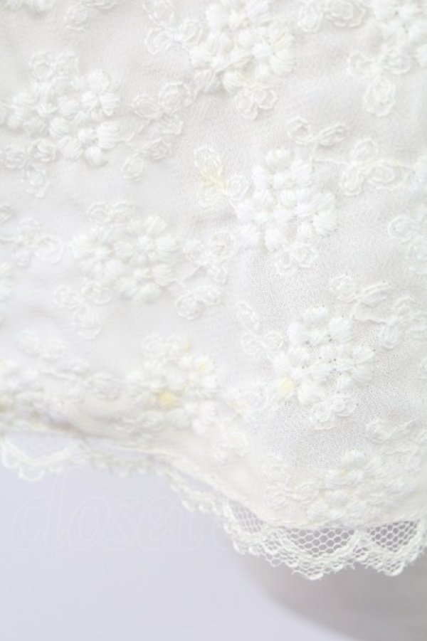 画像7: axes femme / 総レースペプラムフリルトップス M キナリ T-25-12-11-007-AX-TO-SA-ZT (7)