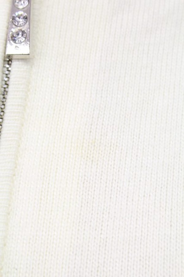 画像4: LODISPOTTO / ストーンZIPニットフードカーディガン  アイボリー T-25-12-11-009-LO-TO-SA-ZT (4)