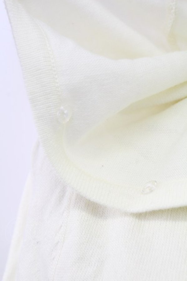 画像6: LODISPOTTO / ストーンZIPニットフードカーディガン  アイボリー T-25-12-11-009-LO-TO-SA-ZT (6)