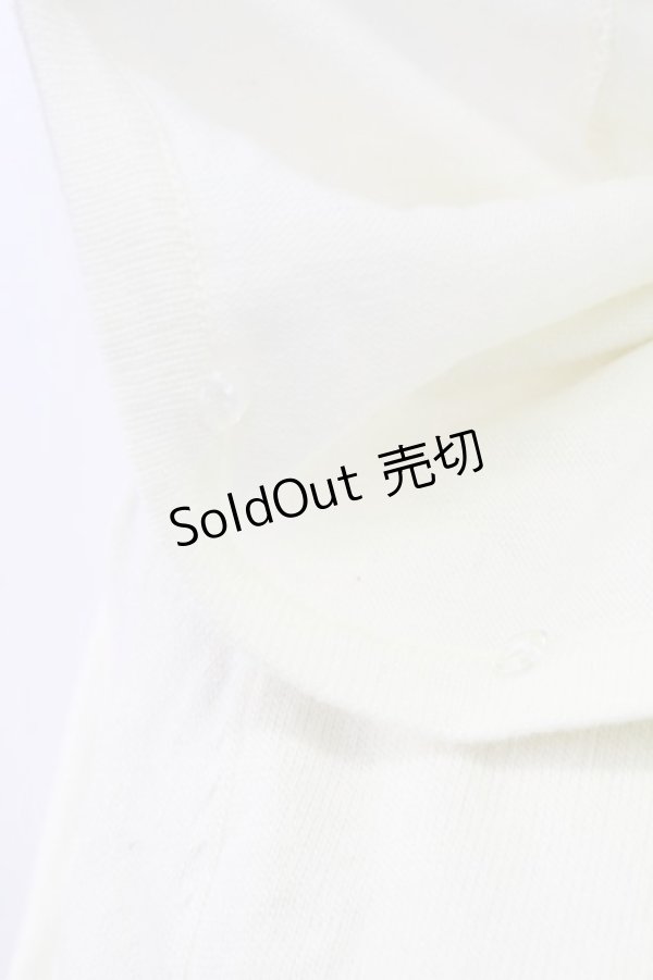 画像6: LODISPOTTO / ストーンZIPニットフードカーディガン  アイボリー T-25-12-11-009-LO-TO-SA-ZI (6)