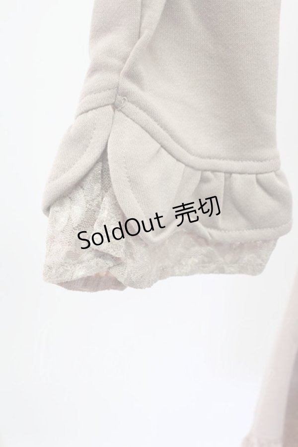 画像3: axes femme / 裏毛素材テーラーコーディガン  ベージュ T-25-12-11-013-AX-TO-SA-ZI (3)