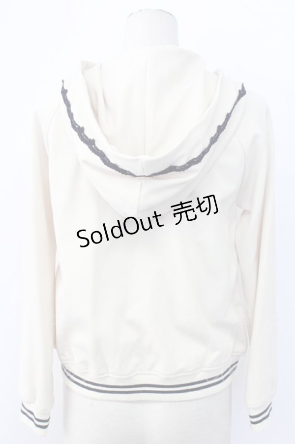 画像2: axes femme / ラグランレーススタジャン M キナリ T-25-12-11-014-AX-TO-SA-ZT (2)