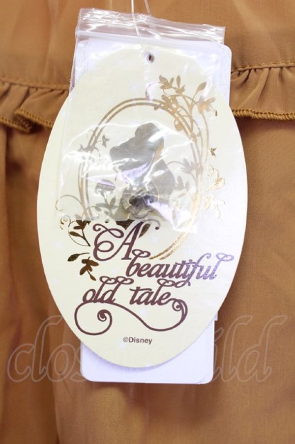 画像6: axes femme / フェミニンボータイブラウス/美女と野獣 M キャメル T-25-12-11-015-AX-BL-SA-ZT (6)