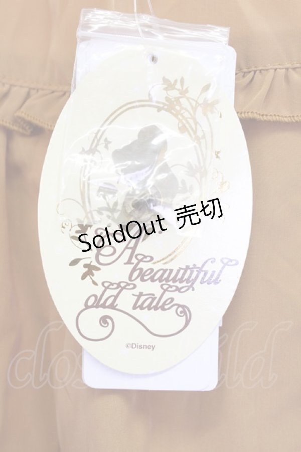 画像6: axes femme / フェミニンボータイブラウス/美女と野獣 M キャメル T-25-12-11-015-AX-BL-SA-ZI (6)