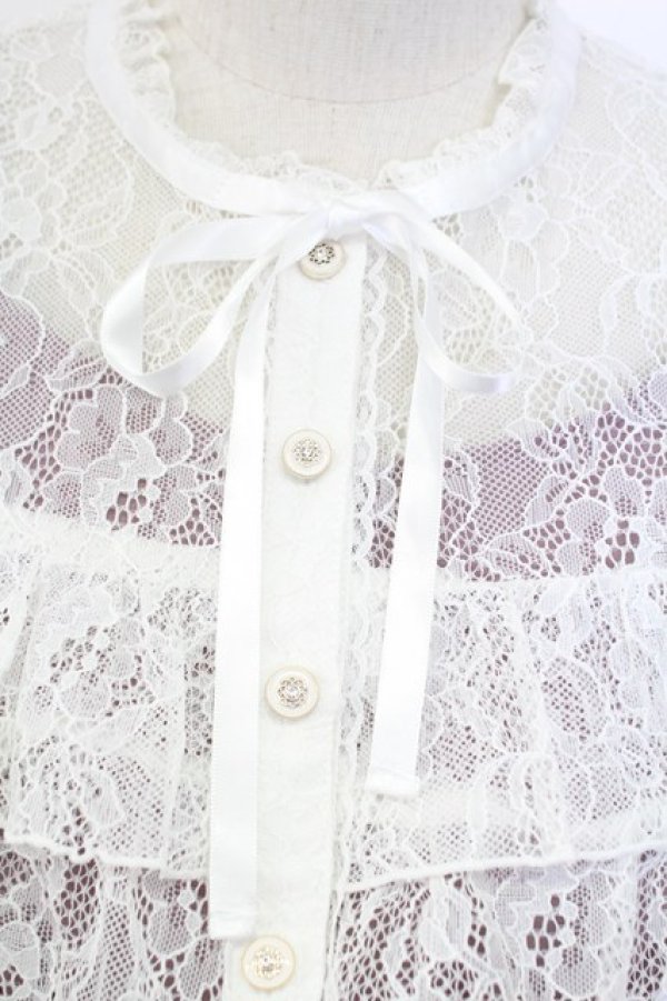 画像3: axes femme POETIQUE / レースケープ付キャミワンピース  ピンクＸ白 T-25-12-14-016-AX-OP-SA-ZT (3)