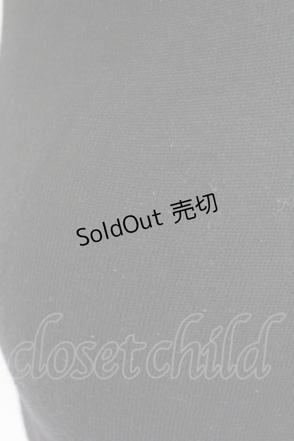 画像4: pium / 千鳥カーデ&ビジュー付きニットキャミワンピSET  黒 T-25-12-14-021-0-OP-SA-ZT (4)