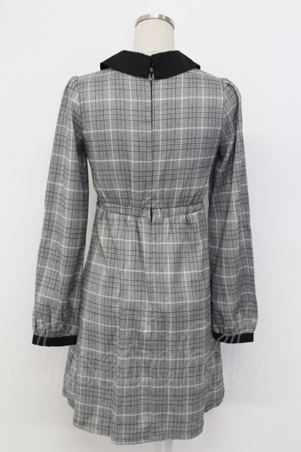 画像2: Rojita / フロントスピンドルワンピース  グレー T-25-12-14-022-LO-OP-SA-ZT (2)