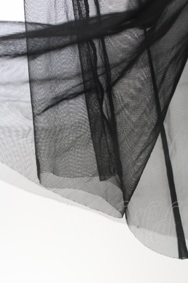 画像4: Jamie エーエヌケー / チュールスカート付きワンピース  ブラック T-25-12-14-026-LO-OP-SA-ZT (4)