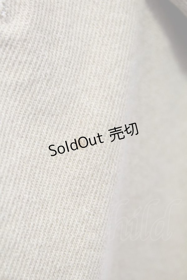 画像3: KANEKO ISAO / 縦フリル&ピンタックブルゾン  ベージュ T-25-12-14-028-EL-JA-SA-ZT (3)