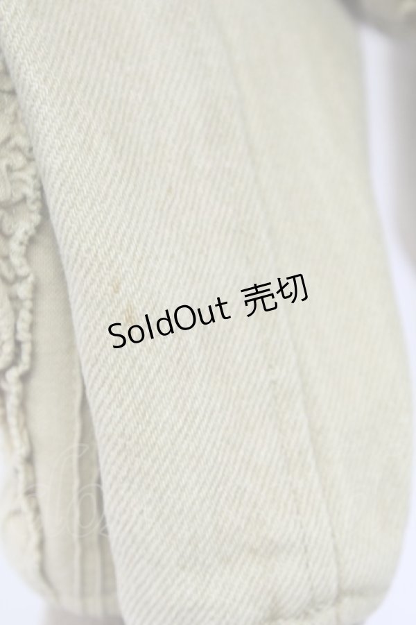 画像8: KANEKO ISAO / 縦フリル&ピンタックブルゾン  ベージュ T-25-12-14-028-EL-JA-SA-ZT (8)