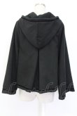 画像2: Amavel / 古の魔術書フードポンチョコート  黒 T-25-12-14-029-CA-CO-SA-ZT (2)
