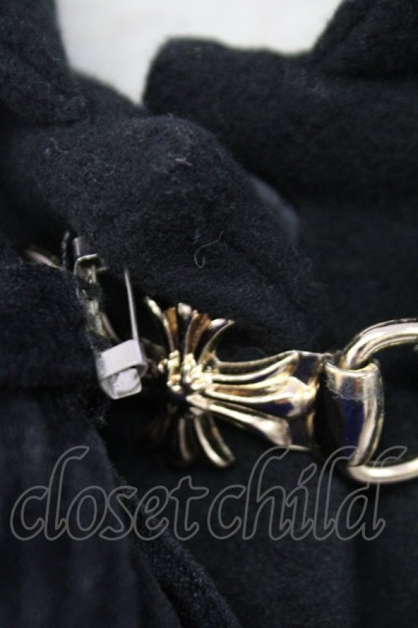 画像6: Amavel / 古の魔術書フードポンチョコート  黒 T-25-12-14-029-CA-CO-SA-ZT (6)