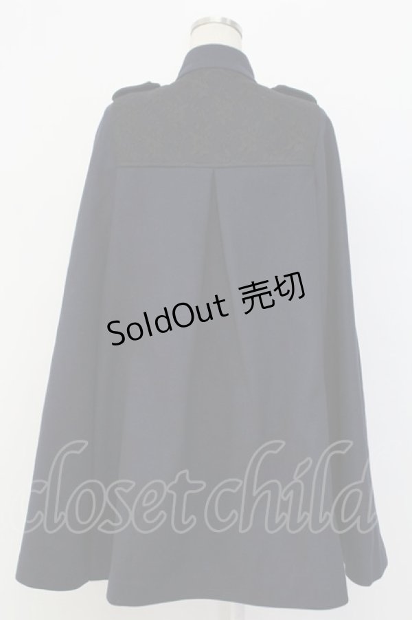 画像2: axes femme / ナポレオンマント風コート  ネイビー T-25-12-14-030-AX-CO-SA-ZT (2)