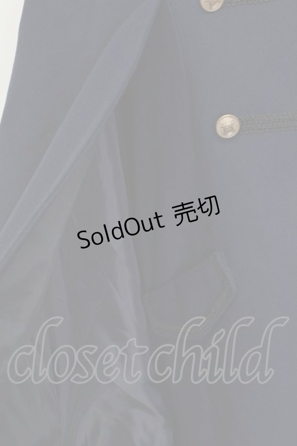 画像4: axes femme / ナポレオンマント風コート  ネイビー T-25-12-14-030-AX-CO-SA-ZT (4)