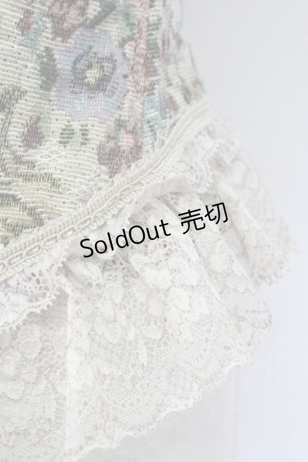 画像3: PrivateSquare. / 小花ブーケ柄ゴブランコルセット Ｍ ベージュ T-25-12-14-031-LO-TO-SA-ZT (3)