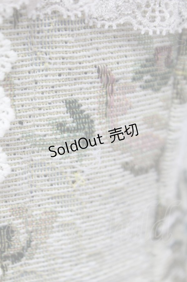 画像4: PrivateSquare. / 小花ブーケ柄ゴブランコルセット Ｍ ベージュ T-25-12-14-031-LO-TO-SA-ZT (4)