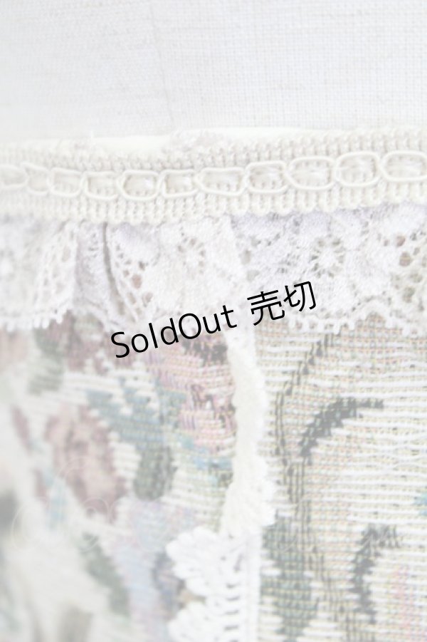 画像5: PrivateSquare. / 小花ブーケ柄ゴブランコルセット Ｍ ベージュ T-25-12-14-031-LO-TO-SA-ZT (5)