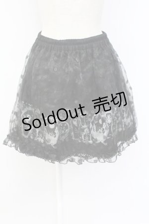 画像: PUTUMAYO / ナイトメアー・ビフォア・クリスマス スカート  黒 T-25-12-14-038-PT-SK-SA-ZT