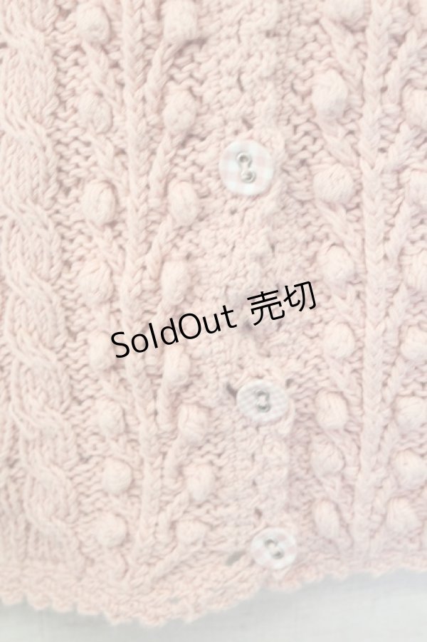 画像6: PINK HOUSE / ニットキャミソールトップス  ピンク T-25-12-14-007-LO-TO-SA-ZT (6)