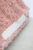 画像7: PINK HOUSE / ニットキャミソールトップス  ピンク T-25-12-14-007-LO-TO-SA-ZT (7)