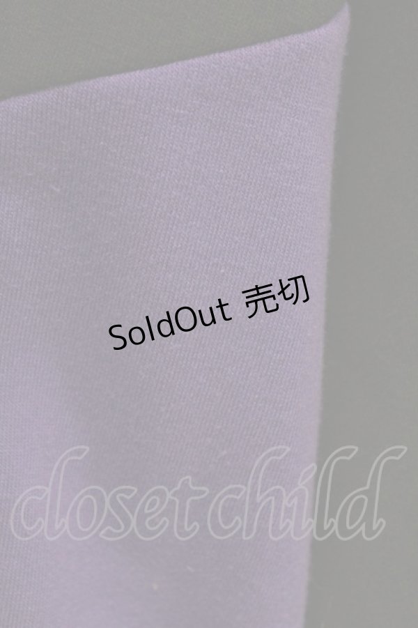 画像4: NOEMIE / Kuromiスウェットセーラーワンピース  黒Ｘ紫 T-25-12-14-010-LO-OP-SA-ZT (4)