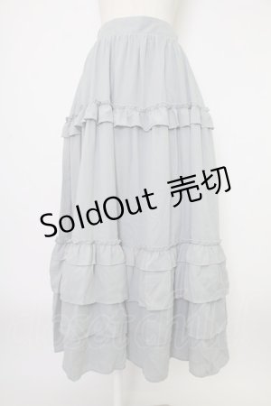 画像: axes femme Kawaii / ロマンティックフリルスカート  グリーン T-25-12-17-038-AX-SK-SA-ZT527