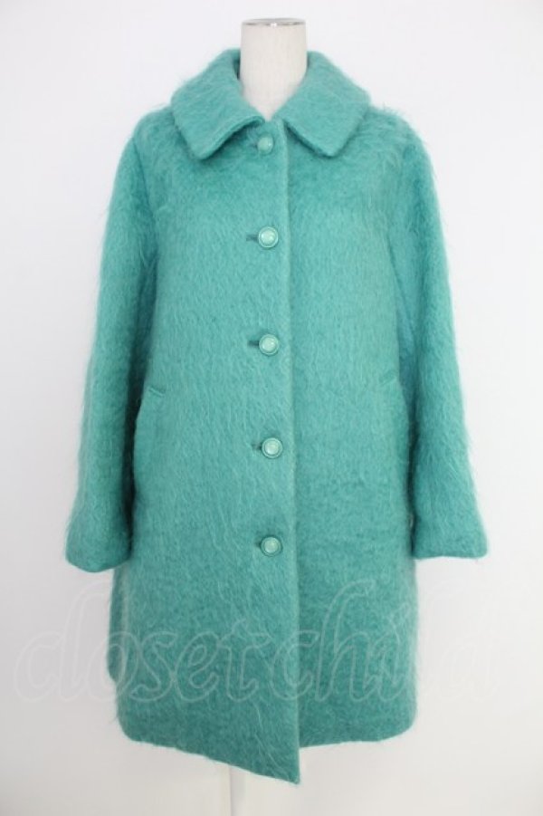 画像1: PINK HOUSE / モヘアコート  グリーン T-25-12-17-044-LO-CO-SA-ZT (1)