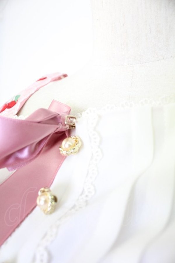 画像4: axes femme kawaii / クマパフェ総柄ジャンスカ  ピンク T-25-12-17-021-AX-OP-SA-ZT (4)