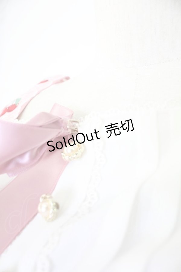 画像4: axes femme Kawaii / クマパフェ総柄ジャンスカ  ピンク T-25-12-17-021-AX-OP-SA-ZT526 (4)