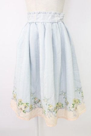 画像: axes femme POETIQUE / 2021年福袋スカート  サックス T-25-12-17-029-AX-SK-SA-ZT